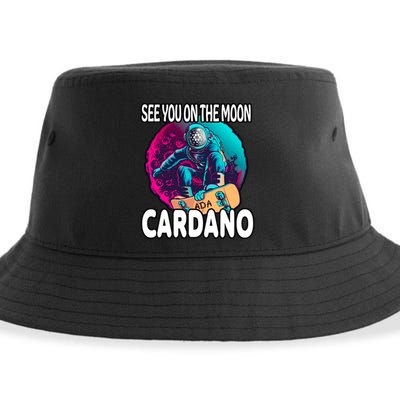 See You On the Moon Cardano Sustainable Bucket Hat