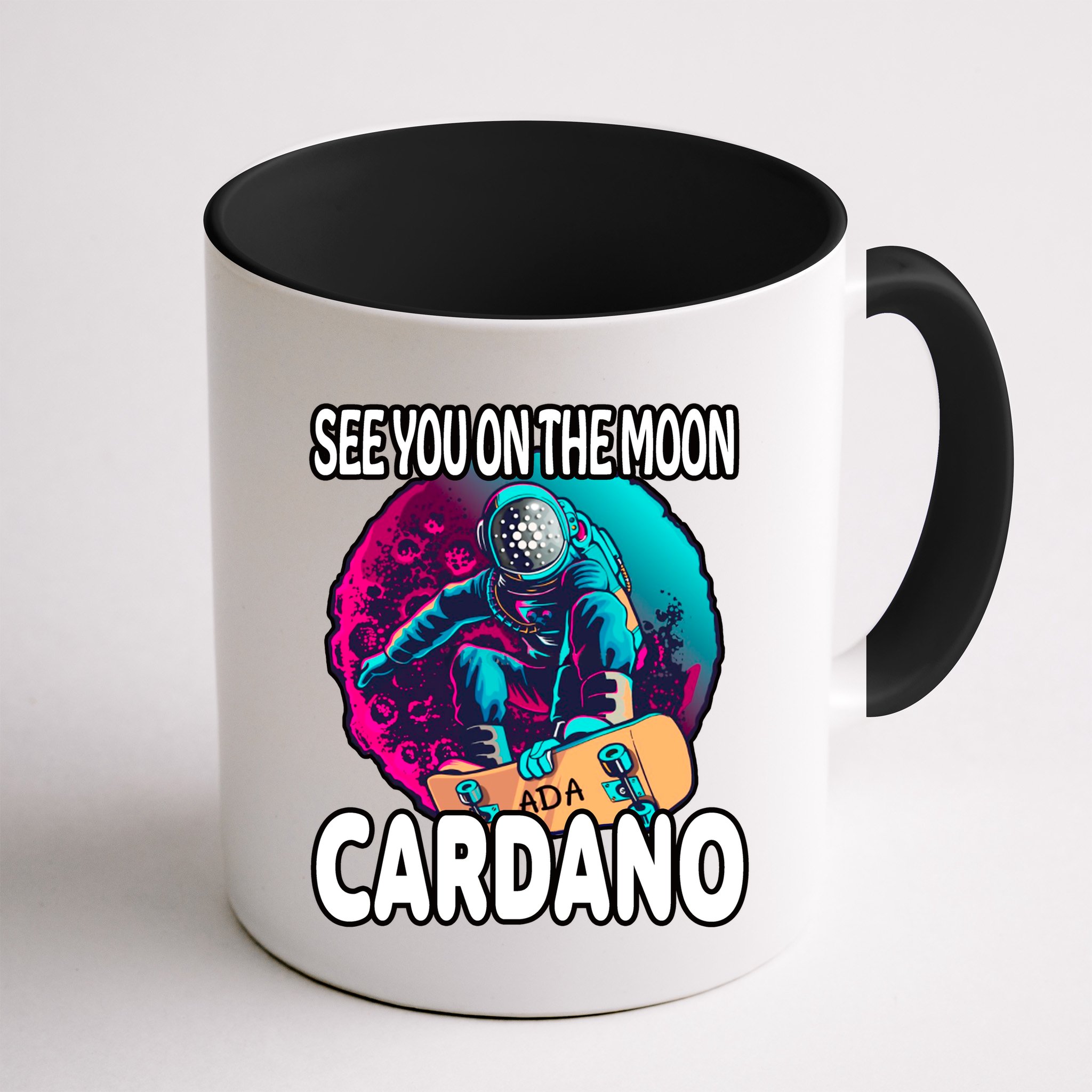 See You On the Moon Cardano Mug