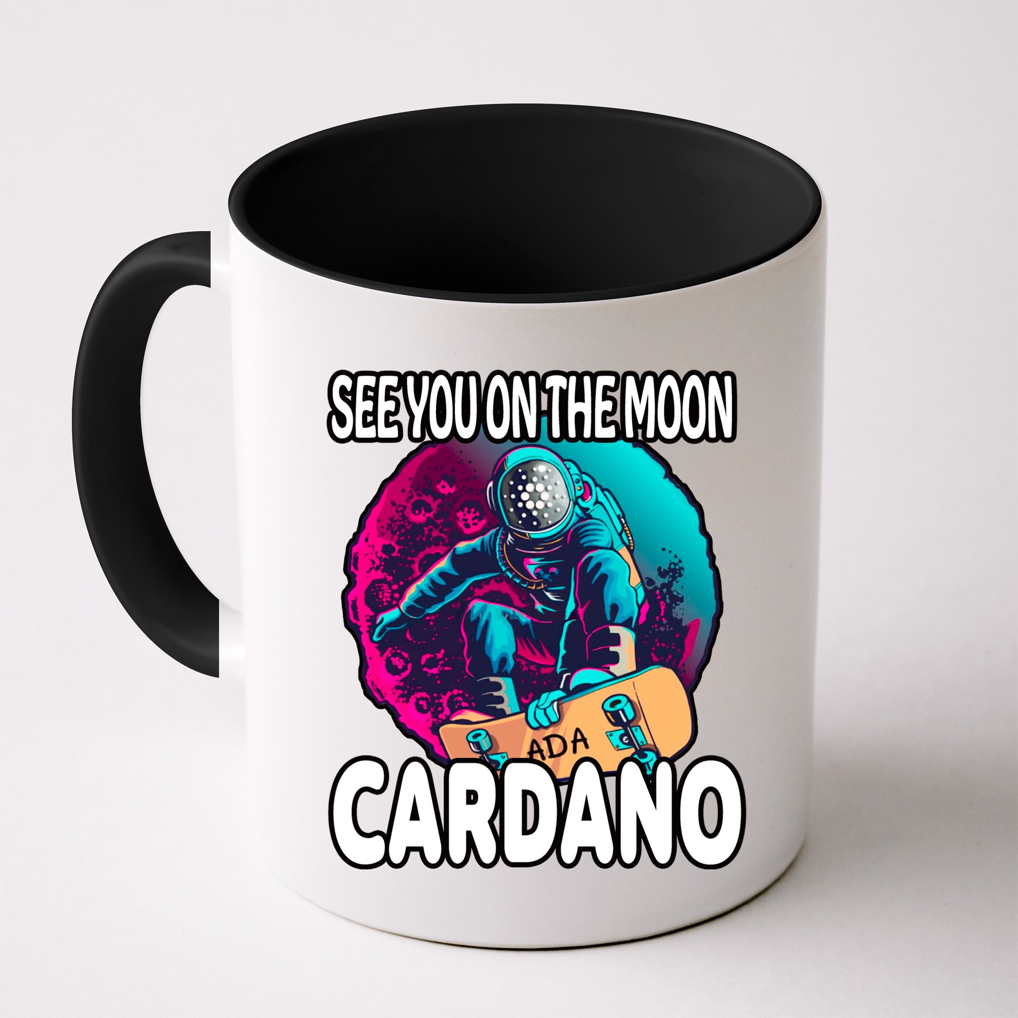 See You On the Moon Cardano Mug
