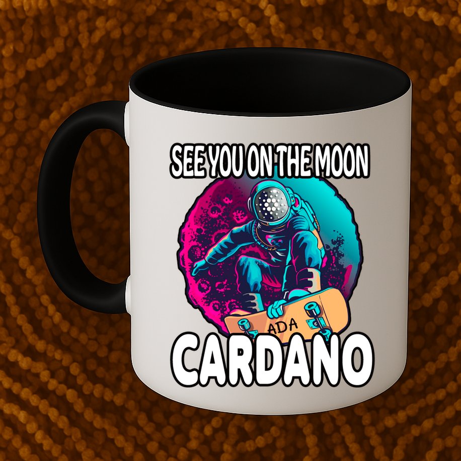 See You On the Moon Cardano Mug