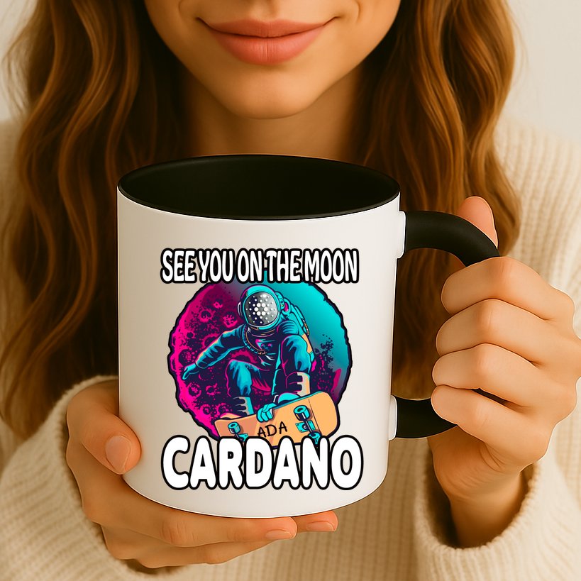 See You On the Moon Cardano Mug
