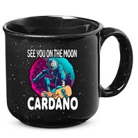 See You On the Moon Cardano 15oz Campfire Ceramic Mug