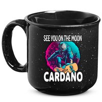 See You On the Moon Cardano 15oz Campfire Ceramic Mug