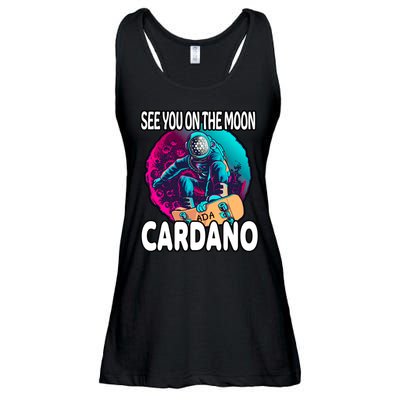 See You On the Moon Cardano Ladies Essential Flowy Tank