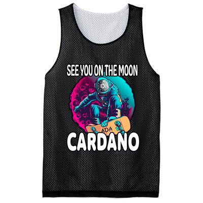 See You On the Moon Cardano Mesh Reversible Basketball Jersey Tank
