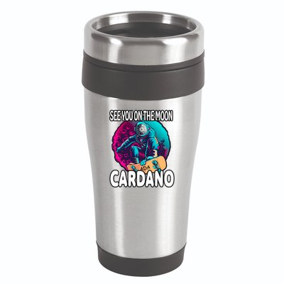 See You On the Moon Cardano 16oz Travel Tumbler