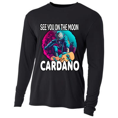 See You On the Moon Cardano Cooling Performance Long Sleeve Crew