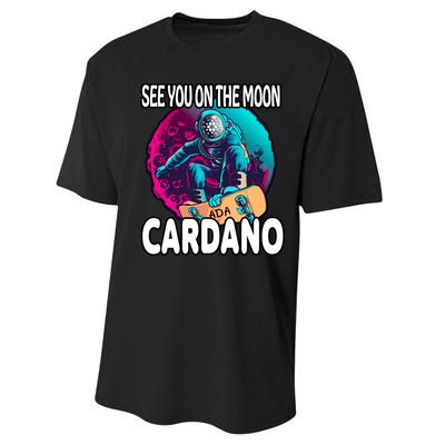 See You On the Moon Cardano Performance Sprint T-Shirt