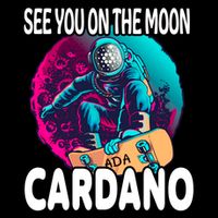 See You On the Moon Cardano Youth Performance Sprint T-Shirt