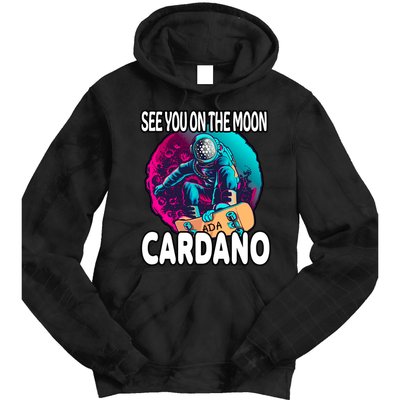 See You On the Moon Cardano Tie Dye Hoodie