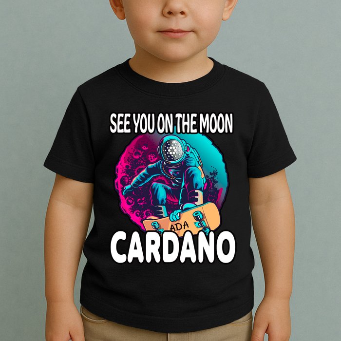 See You On the Moon Cardano Toddler T-Shirt