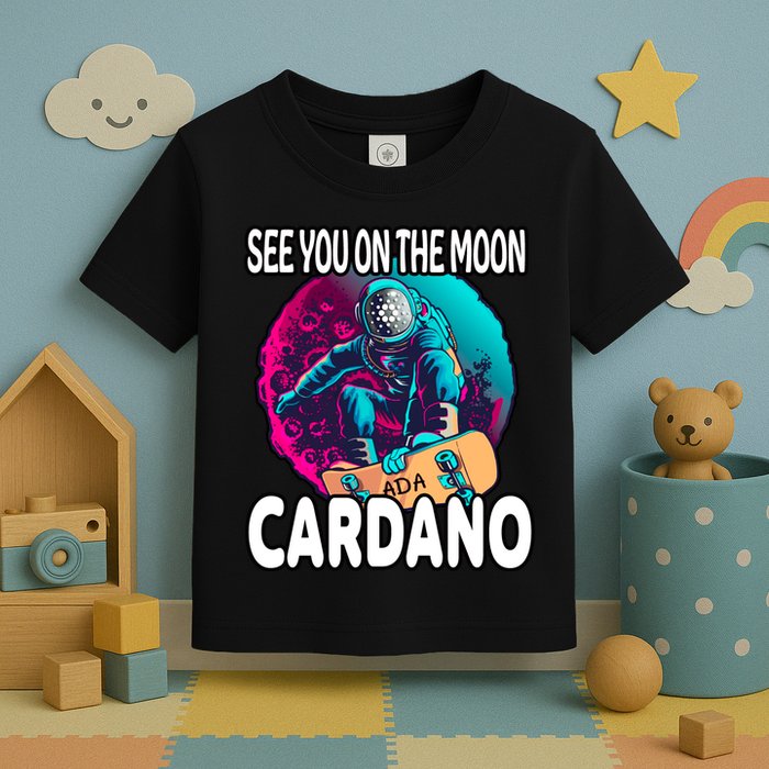 See You On the Moon Cardano Toddler T-Shirt