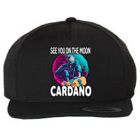 See You On the Moon Cardano Wool Snapback Cap
