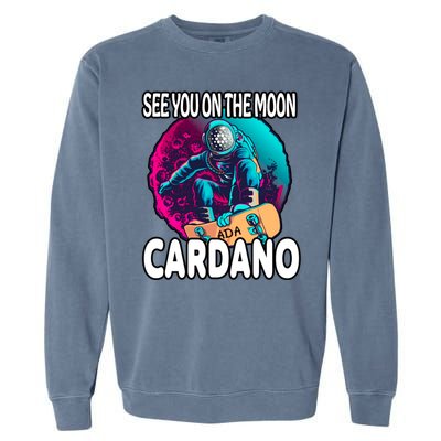 See You On the Moon Cardano Garment-Dyed Sweatshirt