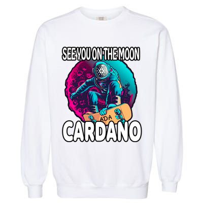 See You On the Moon Cardano Garment-Dyed Sweatshirt