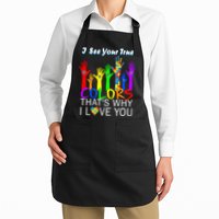 See Your True Colors Autism Puzzle Hands Apron