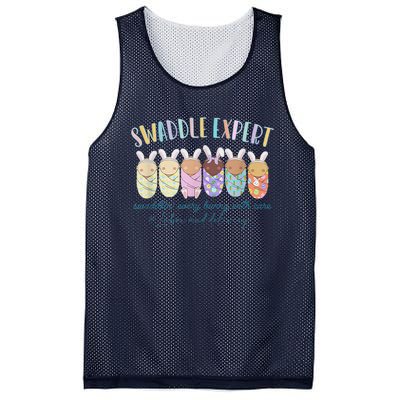 Swaddle Expert Easter Bunny Labor And Delivery Nurse Nicu Mesh Reversible Basketball Jersey Tank