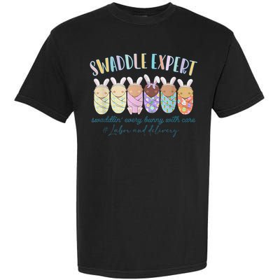 Swaddle Expert Easter Bunny Labor And Delivery Nurse Nicu Garment-Dyed Heavyweight T-Shirt