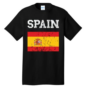 Spain Espana Espanol Spanish Flag Spain Trip Tourist Tall T-Shirt