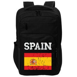 Spain Espana Espanol Spanish Flag Spain Trip Tourist Impact Tech Backpack