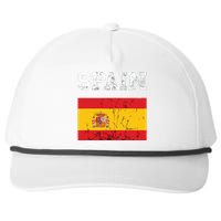 Spain Espana Espanol Spanish Flag Spain Trip Tourist Snapback Five-Panel Rope Hat