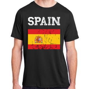 Spain Espana Espanol Spanish Flag Spain Trip Tourist Adult ChromaSoft Performance T-Shirt