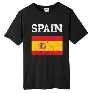 Spain Espana Espanol Spanish Flag Spain Trip Tourist Tall Fusion ChromaSoft Performance T-Shirt