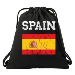 Spain Espana Espanol Spanish Flag Spain Trip Tourist Drawstring Bag