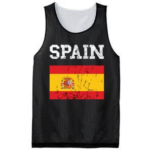 Spain Espana Espanol Spanish Flag Spain Trip Tourist Mesh Reversible Basketball Jersey Tank