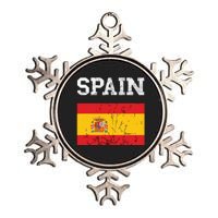 Spain Espana Espanol Spanish Flag Spain Trip Tourist Metallic Star Ornament