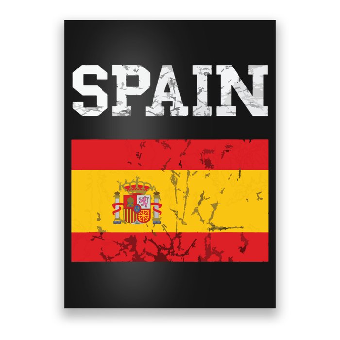 Spain Espana Espanol Spanish Flag Spain Trip Tourist Poster