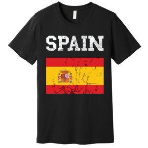 Spain Espana Espanol Spanish Flag Spain Trip Tourist Premium T-Shirt