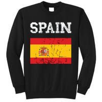 Spain Espana Espanol Spanish Flag Spain Trip Tourist Tall Sweatshirt