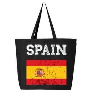 Spain Espana Espanol Spanish Flag Spain Trip Tourist 25L Jumbo Tote