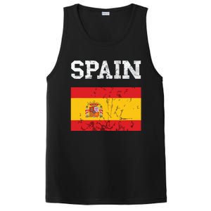 Spain Espana Espanol Spanish Flag Spain Trip Tourist PosiCharge Competitor Tank