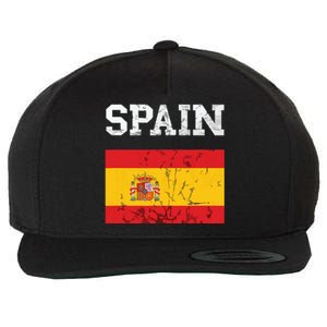 Spain Espana Espanol Spanish Flag Spain Trip Tourist Wool Snapback Cap