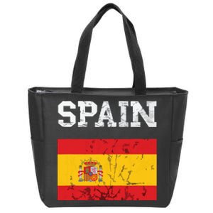 Spain Espana Espanol Spanish Flag Spain Trip Tourist Zip Tote Bag