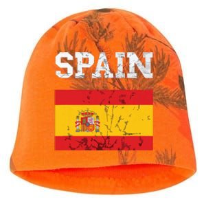 Spain Espana Espanol Spanish Flag Spain Trip Tourist Kati - Camo Knit Beanie