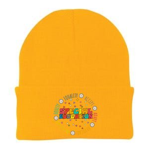 Special Education Equality Cute Knit Cap Winter Beanie