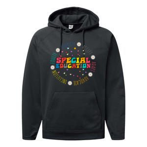 Special Education Equality Cute Performance Fleece Hoodie