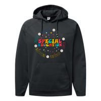 Special Education Equality Cute Performance Fleece Hoodie