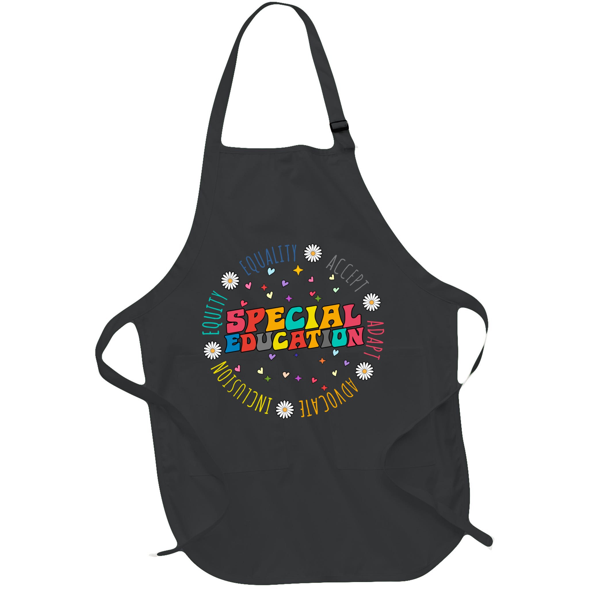 Special Education Equality Cute Apron