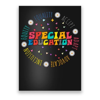 Special Education Equality Cute Poster