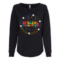 Special Education Equality Cute Womens California Wash Sweatshirt