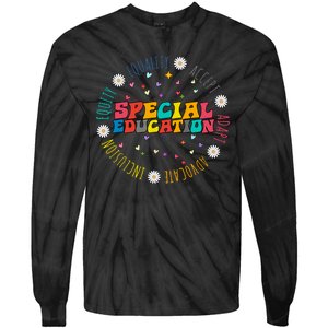 Special Education Equality Cute Tie-Dye Long Sleeve Shirt