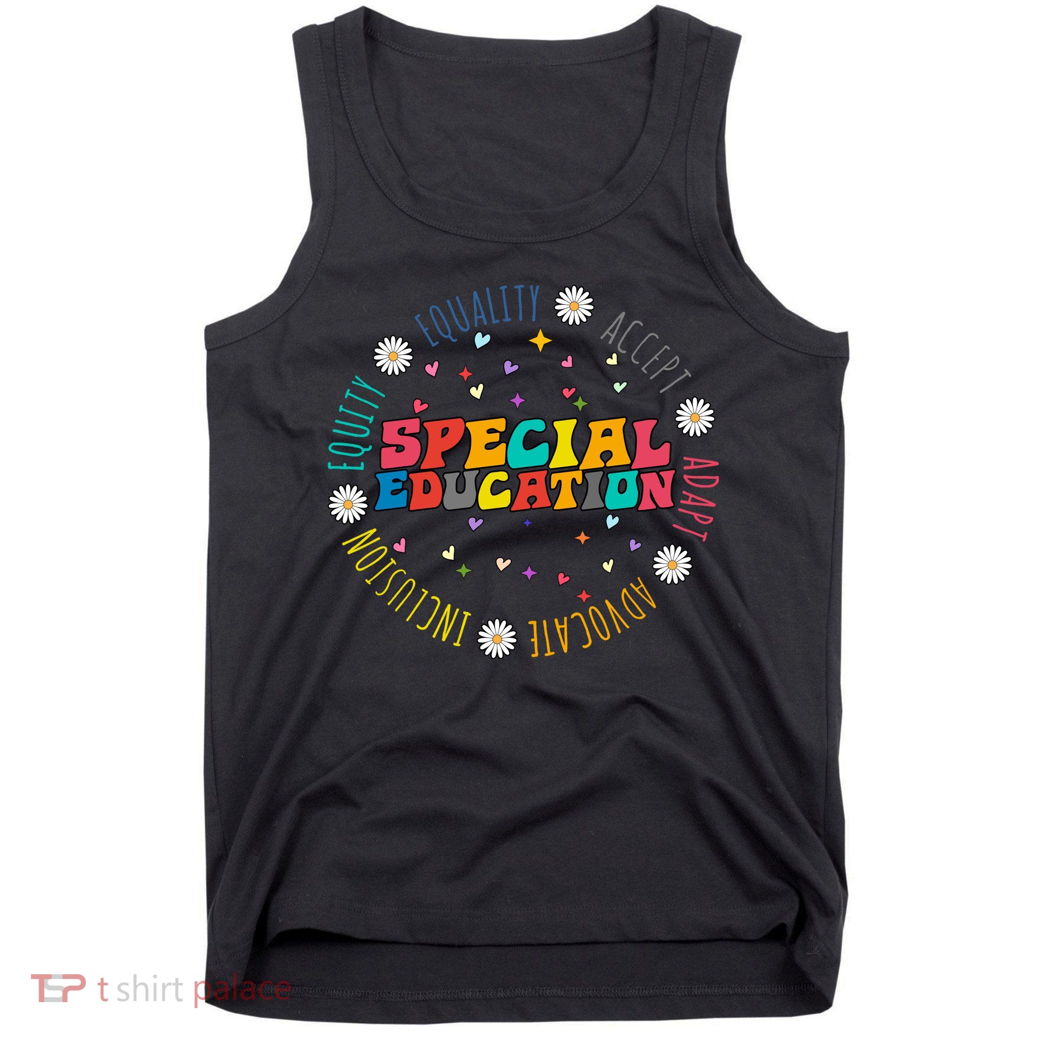 Special Education Equality Cute Tank Top