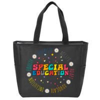 Special Education Equality Cute Zip Tote Bag