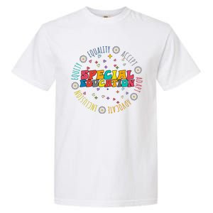 Special Education Equality Cute Garment-Dyed Heavyweight T-Shirt