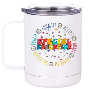 Special Education Equality Cute 12 oz Stainless Steel Tumbler Cup