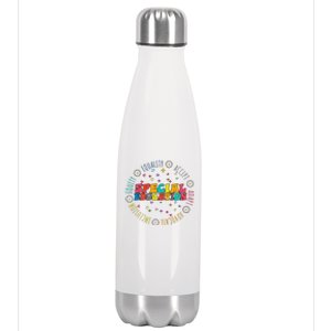 Special Education Equality Cute Stainless Steel Insulated Water Bottle